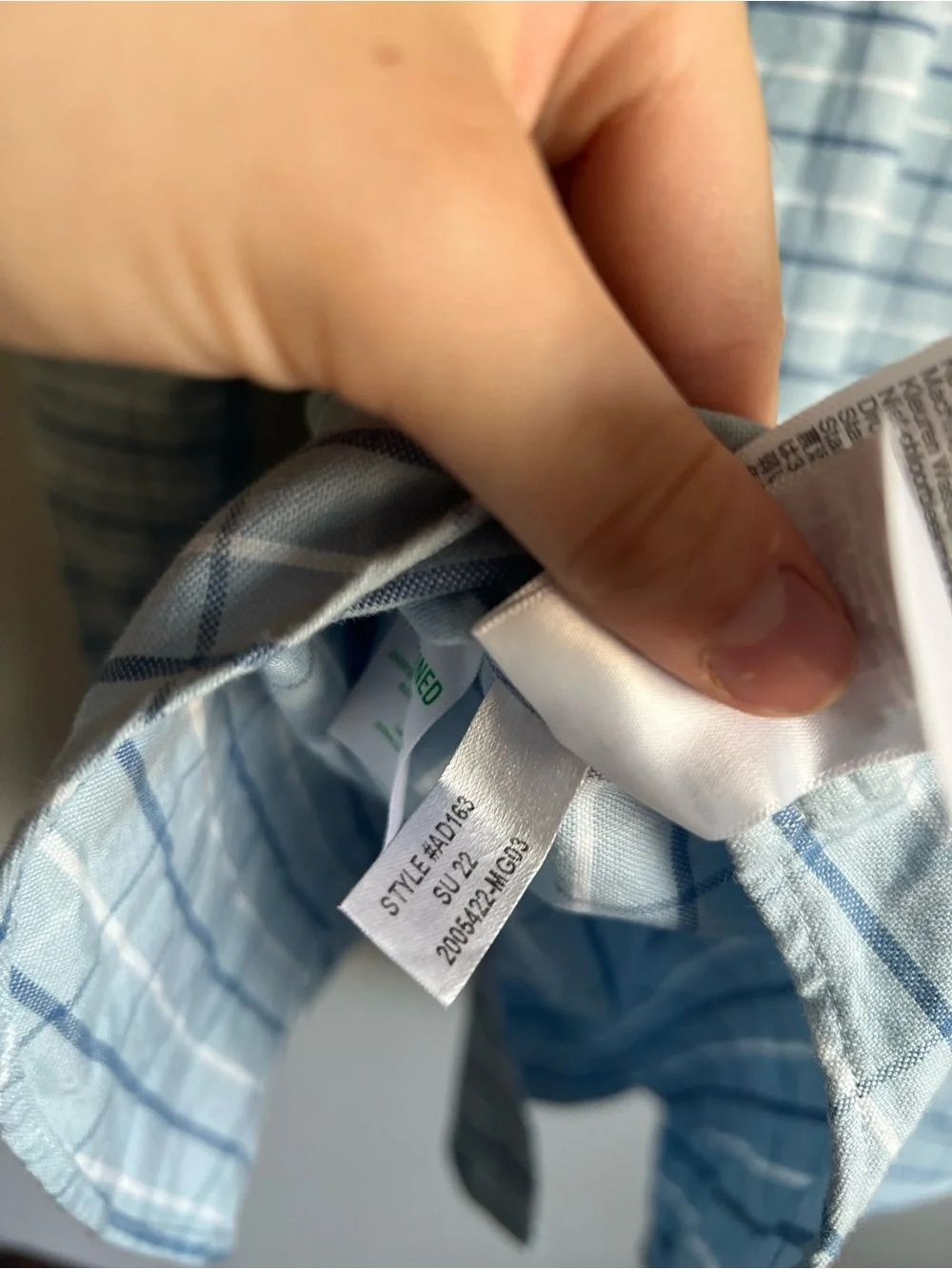 J. Crew Light Blue Plaid Button-Down Shirt - Men Size Large Slim